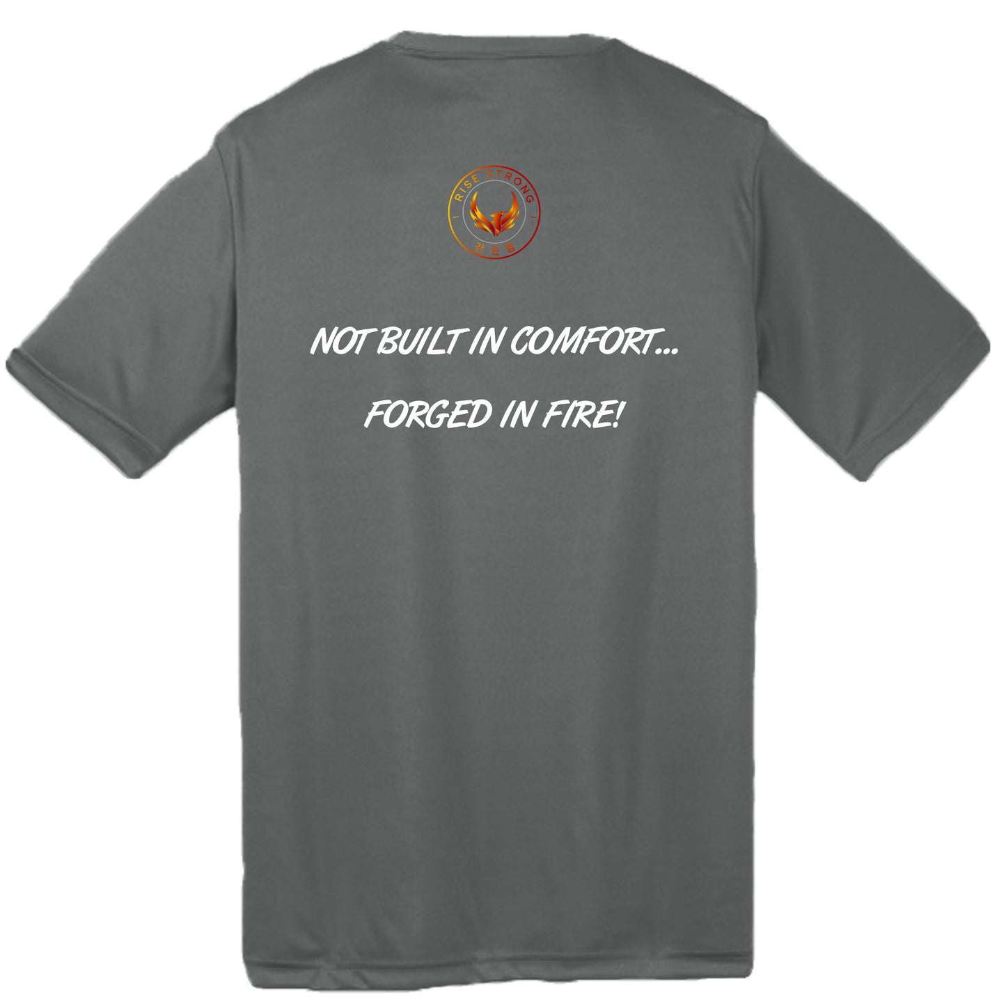 Iron Grey Heather - YST350 - BACK