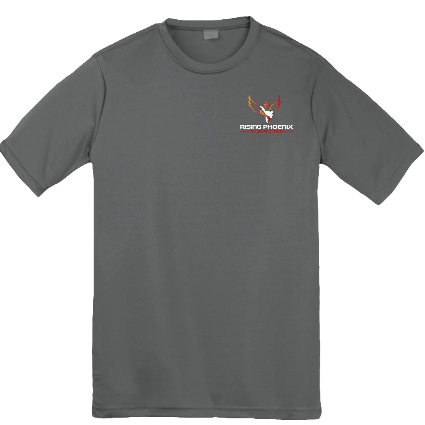 Iron Grey Heather - YST350 - FRONT
